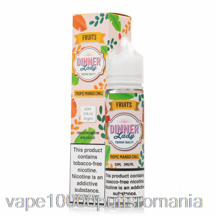 Vape Romania Tropic Mango Chill - Vape Dinner Lady - 60ml 6mg